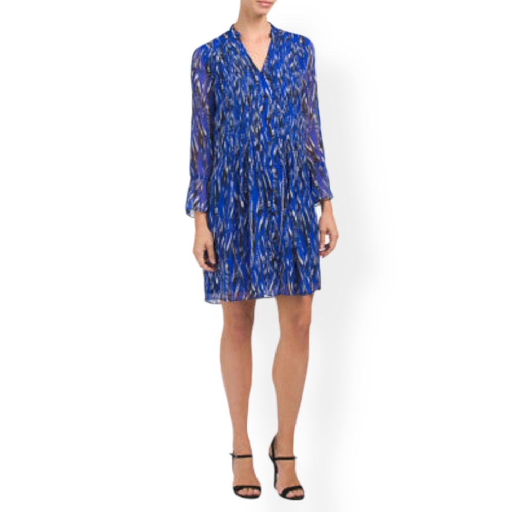 Diane Von Furstenberg Royal Blue Cocktail Dress